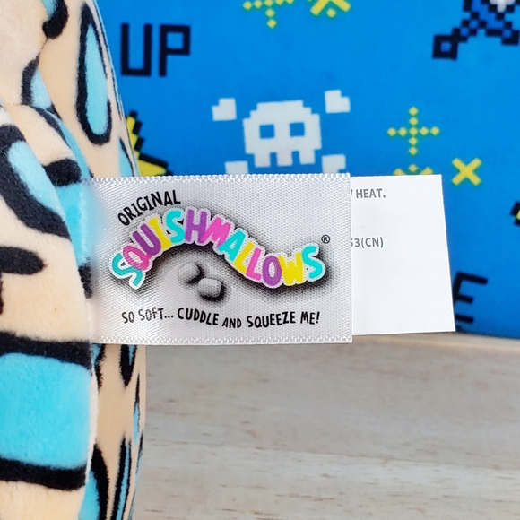 Squishmallow Liv the Cheetah 8" 2020 UltraSoft Genuine Animal Plush - Picture 8 of 12